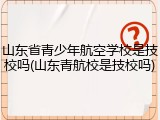 山东省青少年航空学校是技校吗(山东青航校是技校吗)