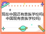 现在中国还有贵族学校吗(中国现有贵族学校吗)