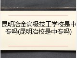昆明冶金高级技工学校是中专吗(昆明冶校是中专吗)