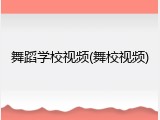 舞蹈学校视频(舞校视频)