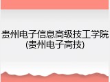 贵州电子信息高级技工学院(贵州电子高技)