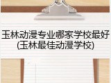 玉林动漫专业哪家学校最好(玉林最佳动漫学校)