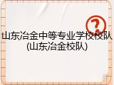 山东冶金中等专业学校校队(山东冶金校队)