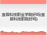 宜昌科技职业学院好吗(宜昌科技职院好吗)