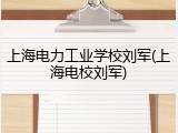 上海电力工业学校刘军(上海电校刘军)