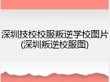 深圳技校校服叛逆学校图片(深圳叛逆校服图)