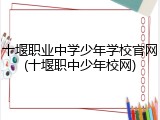 十堰职业中学少年学校官网(十堰职中少年校网)