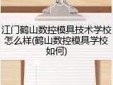 江门鹤山数控模具技术学校怎么样(鹤山数控模具学校如何)