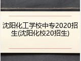 沈阳化工学校中专2020招生(沈阳化校20招生)