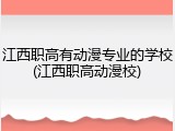 江西职高有动漫专业的学校(江西职高动漫校)