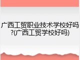 广西工贸职业技术学校好吗?(广西工贸学校好吗)