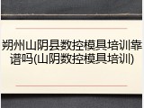 朔州山阴县数控模具培训靠谱吗(山阴数控模具培训)