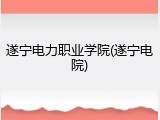 遂宁电力职业学院(遂宁电院)