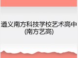 遵义南方科技学校艺术高中(南方艺高)