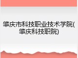 肇庆市科技职业技术学院(肇庆科技职院)