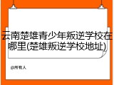云南楚雄青少年叛逆学校在哪里(楚雄叛逆学校地址)