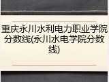 重庆永川水利电力职业学院分数线(永川水电学院分数线)