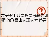 六安霍山县高职高考辅导班哪个好(霍山高职高考辅导)