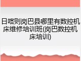 日喀则岗巴县哪里有数控机床维修培训班(岗巴数控机床培训)