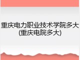 重庆电力职业技术学院多大(重庆电院多大)