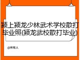 颍上颍龙少林武术学校散打毕业照(颍龙武校散打毕业)