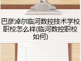 巴彦淖尔临河数控技术学校职校怎么样(临河数控职校如何)