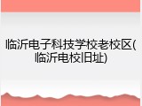 临沂电子科技学校老校区(临沂电校旧址)