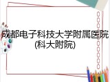 成都电子科技大学附属医院(科大附院)