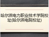 哈尔滨电力职业技术学院校址(哈尔滨电院校址)