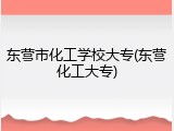 东营市化工学校大专(东营化工大专)