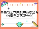 秦皇岛艺术类职中有哪些专业(秦皇岛艺职专业)