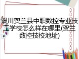 银川贺兰县中职数控专业技工学校怎么样在哪里(贺兰数控技校地址)