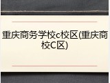 重庆商务学校c校区(重庆商校C区)