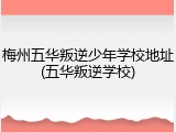 梅州五华叛逆少年学校地址(五华叛逆学校)
