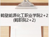 鹤壁能源化工职业学院2+2(鹤职院2+2)