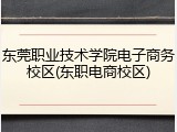 东莞职业技术学院电子商务校区(东职电商校区)