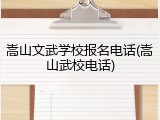 嵩山文武学校报名电话(嵩山武校电话)