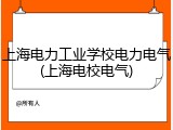 上海电力工业学校电力电气(上海电校电气)