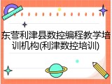 东营利津县数控编程教学培训机构(利津数控培训)