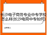 长沙电子商务专业中专学校怎么样(长沙电商中专如何)