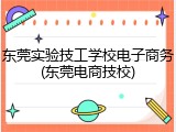 东莞实验技工学校电子商务(东莞电商技校)