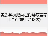 贵族学校把自己伪装成富家千金(贵族千金伪装)