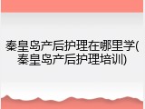 秦皇岛产后护理在哪里学(秦皇岛产后护理培训)