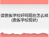 读贵族学校好吗现在怎么样(贵族学校现状)