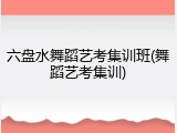 六盘水舞蹈艺考集训班(舞蹈艺考集训)
