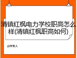 清镇红枫电力学校职高怎么样(清镇红枫职高如何)