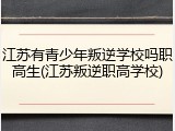 江苏有青少年叛逆学校吗职高生(江苏叛逆职高学校)