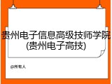 贵州电子信息高级技师学院(贵州电子高技)