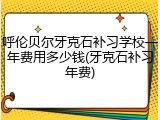 呼伦贝尔牙克石补习学校一年费用多少钱(牙克石补习年费)
