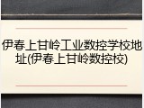 伊春上甘岭工业数控学校地址(伊春上甘岭数控校)